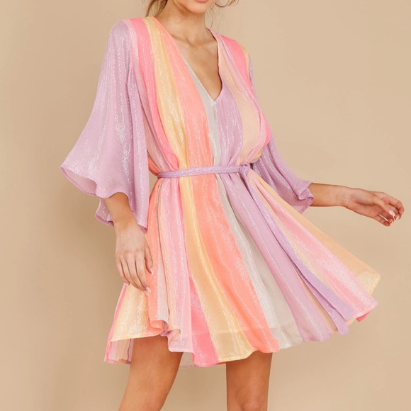 Anthropologie Dresses & Skirts - BRAND NEW sundress rainbow mini dress